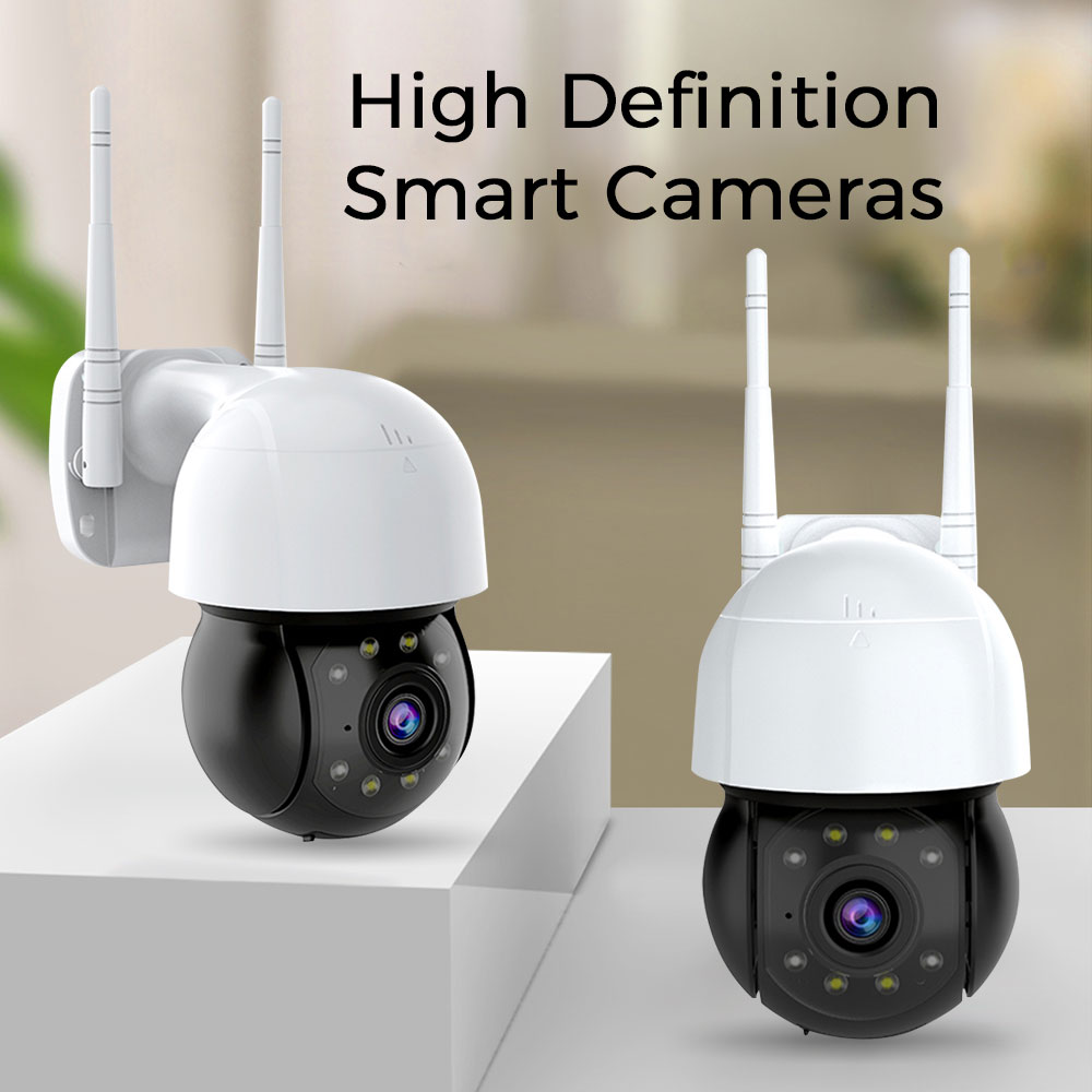 1080P PTZ Wifi IP Camera Outdoor 4X Digital Zoom AI Human Detect Wireless Camera H.265 P2P ONVIF Audio 3MP Security CCTV Camera