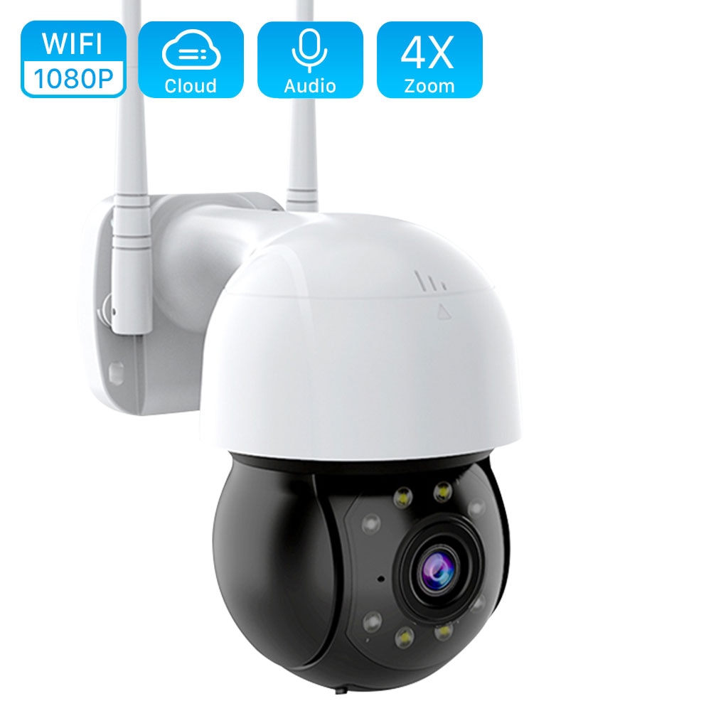 1080P PTZ Wifi IP Camera Outdoor 4X Digital Zoom AI …