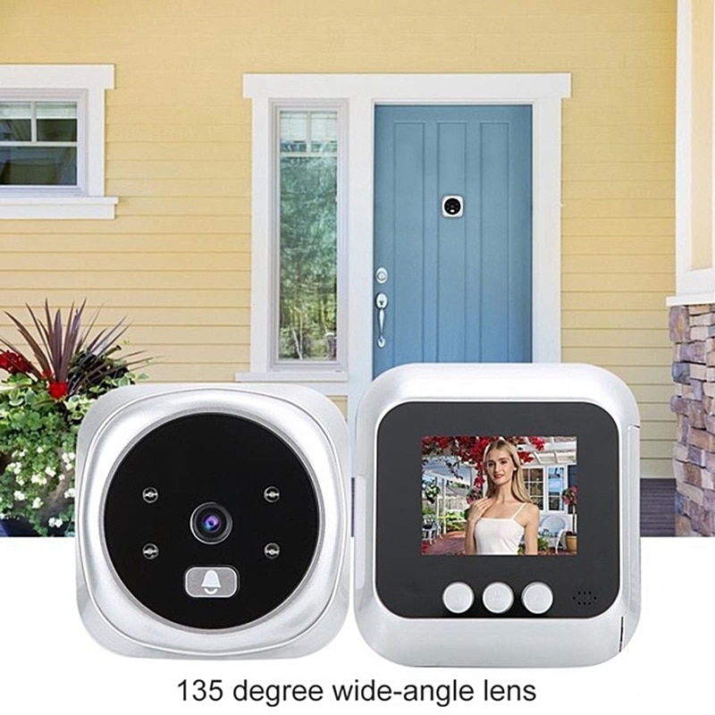 2.4 Inch HD Color Sn Home Smart Doorbell Video Doorb…