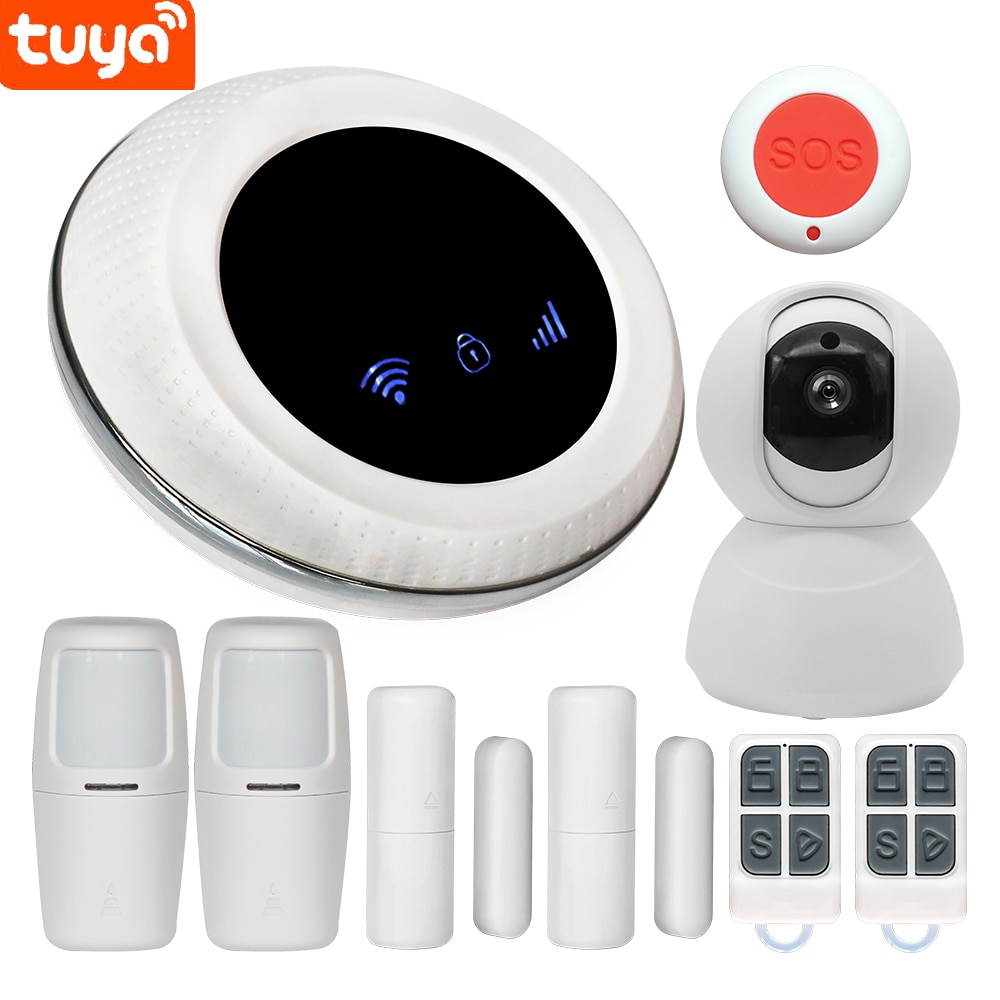 2020 New Tuya Smart Wifi GSM Wireless Smart Home Sec…