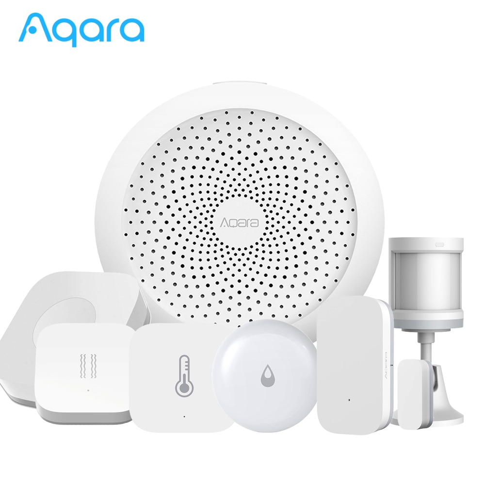 Aqara Sensor Switch Zigbee Shock Vibration/Door/Window/Temperature/Motion/Body Water Leak Sensor Hub for Xiaomi Mijia Smart Home