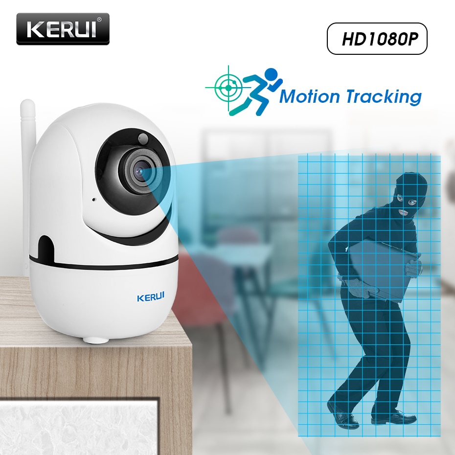 KERUI 1080P Full HD 2MP WIFI Home Security IP Camera…