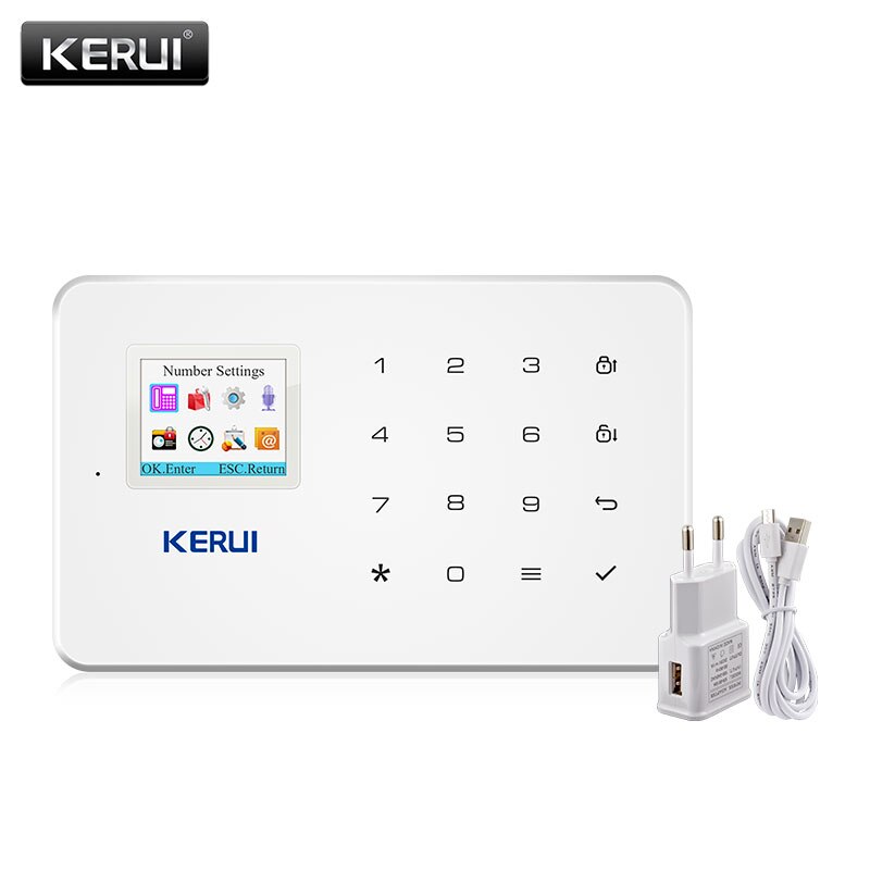 KERUI G18 GSM Alarm System for Home Residential Motion Sensor APP Control Smart Burglar Alarm System Kit