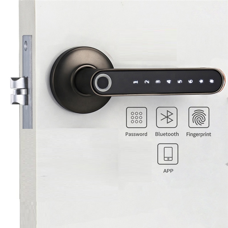 Smart Biometric fingerprint Door Lock Code Phone APP…