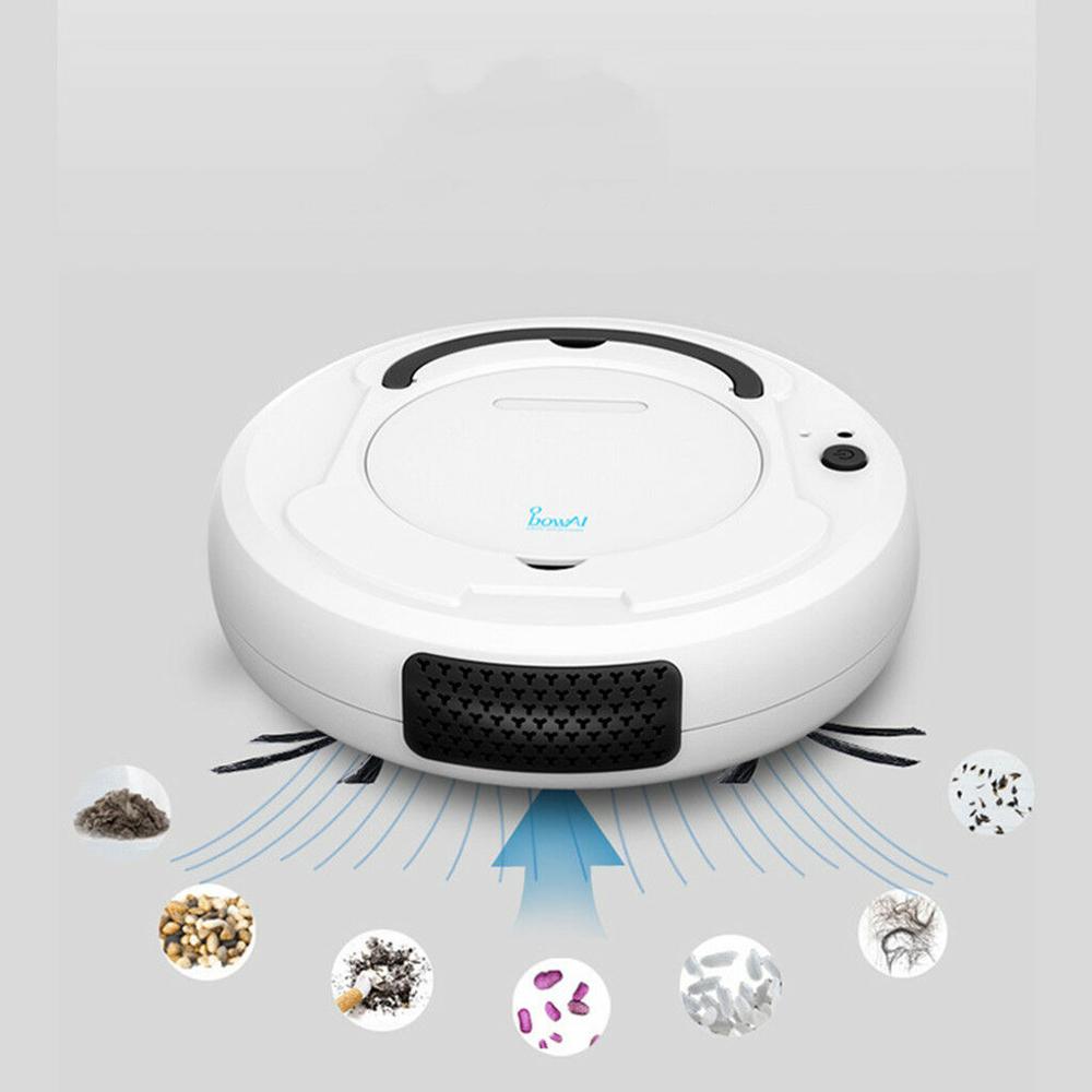 Smart Floor Vacuum Cleaner 3-In-1 Auto Rechargeable Smart Sweeping Robot 1800Pa Multifunctional Cleaner Dry Wet Sweeping