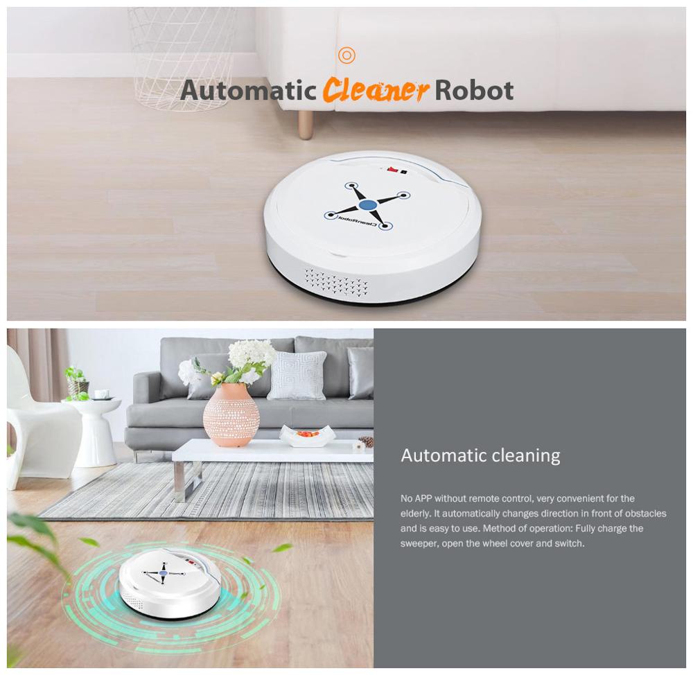 Smart Robot Vacuum Cleaner , Sweeping Automatic Vacu…