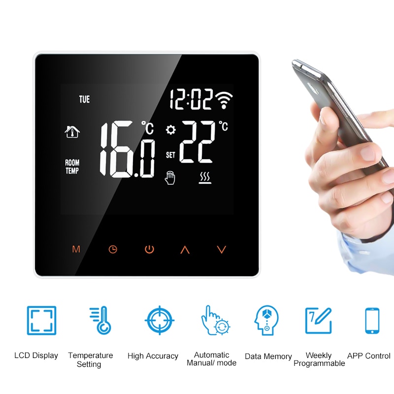 Tuya Smart Life WiFi Thermostat Temperature Controll…