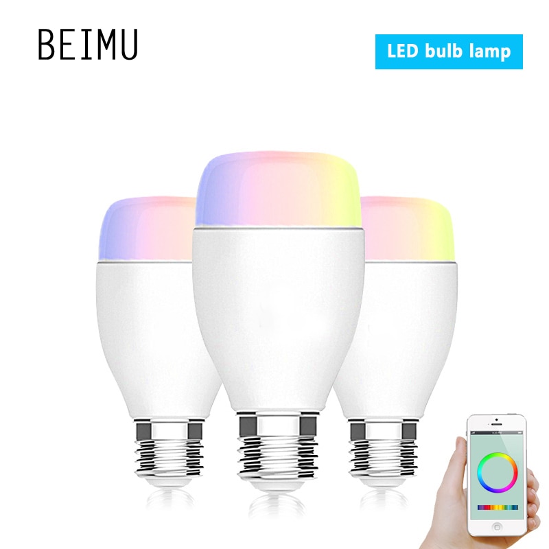 WiFi Smart Bulb, Smart LED Light Bulb LE7 Compatible with Alexa Echo Remote Control by iPhone iOS & Android Google Assisist