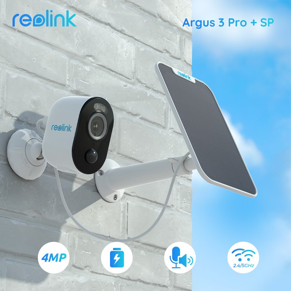 Reolink Argus 3 Pro Battery outdoor Camera 2.4…