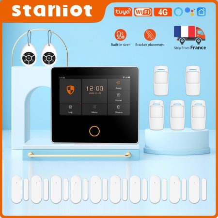 Staniot WiFi 4G Home Security System Wireless Securi…