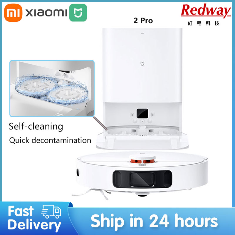 Xiaomi Mijia Self Cleaning Robot Vacuum Mop 2 Pro 40…