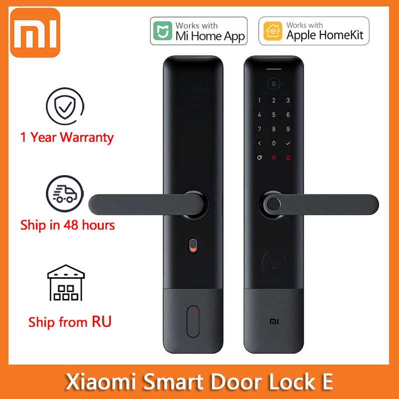 Xiaomi Smart Door Lock E Fingerprint Bluetooth Homek…